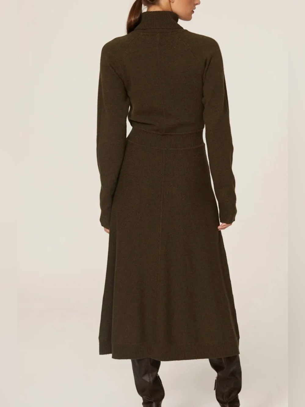 Derek Lam Bethany Turtleneck Dress - Picture 4 of 14